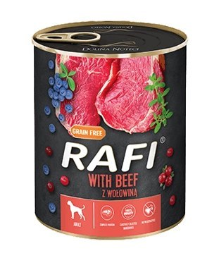 Dolina Noteci Rafi Z Wołowiną 800g Dolina Noteci Rafi Z Wołowiną 800g