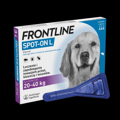 FRONTLINE Spot On Dla Psa 3x2,68ml FRONTLINE Spot On Dla Psa 3x2,68ml