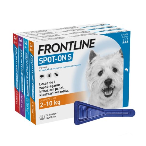 FRONTLINE Spot On Dla Psa 3x2,68ml FRONTLINE Spot On Dla Psa 3x2,68ml