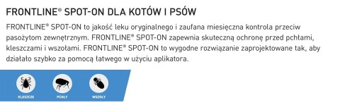 FRONTLINE Spot On Dla Psa 3x2,68ml FRONTLINE Spot On Dla Psa 3x2,68ml