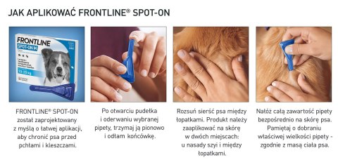 FRONTLINE Spot On Dla Psa 3x2,68ml FRONTLINE Spot On Dla Psa 3x2,68ml