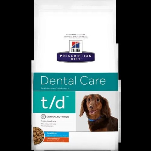 Hill's PD Prescription Diet Canine t/d Mini Dental Care Kurczak 3kg Hill's PD Prescription Diet Canine t/d Mini Dental Care Kurczak 3kg