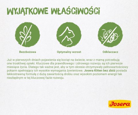Josera Kitten Grainfree 400g Josera Kitten Grainfree 400g