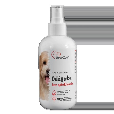 OVER ZOO Odżywka Dla Psa Bez Spłukiwania 240ml OVER ZOO Odżywka Dla Psa Bez Spłukiwania 240ml