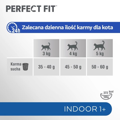 PERFECT FIT Indoor 1+ Z Kurczakiem 750g PERFECT FIT Indoor 1+ Z Kurczakiem 750g