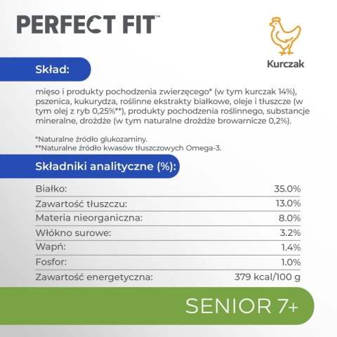 PERFECT FIT Senior 7+ Z Kurczakiem 750g PERFECT FIT Senior 7+ Z Kurczakiem 750g