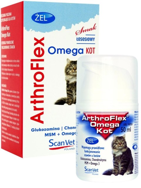 Scanvet ArthroFlex Omega Kot Żel Na Stawy 50ml Scanvet ArthroFlex Omega Kot Żel Na Stawy 50ml