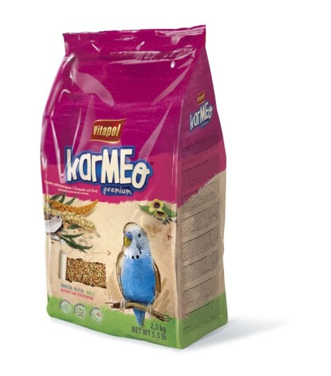 Vitapol Karmeo Premium Karma Pełnoporcjowa Dla Papużki Falistej 2,5kg Vitapol Karmeo Premium Karma Pełnoporcjowa Dla Papużki Falistej 2,5kg