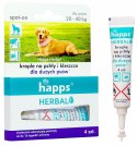 Bros Happs Herbal Krople Na Pchły I Kleszcze Dla Dużych Psów 4 Tubki Bros Happs Herbal Krople Na Pchły I Kleszcze Dla Dużych Psów 4 Tubki