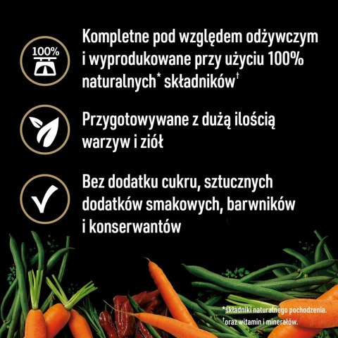 Cesar Natural Goodness Bogata W Wołowinę, Przybrana Marchewką, Fasolką I Ziołami 400g Cesar Natural Goodness Bogata W Wołowinę, Przybrana Marchewką, Fasolką I Ziołami 400g