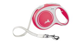 Flexi Smycz New Comfort L Taśma 8m Do 50kg Czerwona