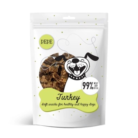 Paka Zwierzaka Pepe Mini Chunkies Turkey 80g Paka Zwierzaka Pepe Mini Chunkies Turkey 80g