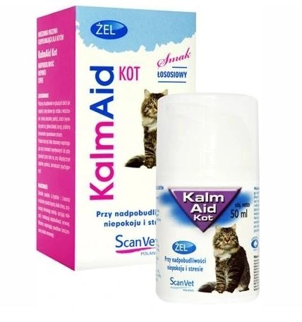 Scanvet Kalm Aid Kot Żel 50ml Scanvet Kalm Aid Kot Żel 50ml