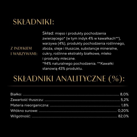 Sheba Sauce Speciale Z Indykiem I Warzywami 85g Sheba Sauce Speciale Z Indykiem I Warzywami 85g