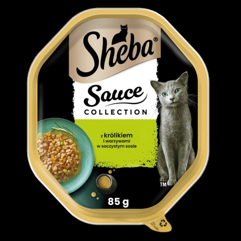 Sheba Sauce Speciale Z Królikiem, Kaczką I Warzywami 85g Sheba Sauce Speciale Z Królikiem, Kaczką I Warzywami 85g