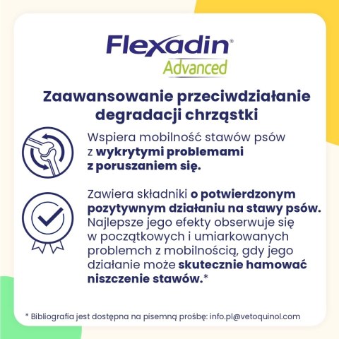 Vetoquinol Flexadin Advanced 60szt Vetoquinol Flexadin Advanced 60szt