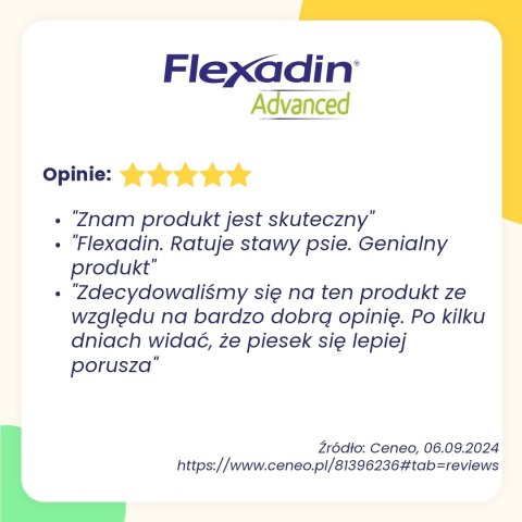 Vetoquinol Flexadin Advanced 60szt Vetoquinol Flexadin Advanced 60szt