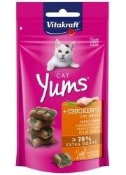 Vitakraft Cat Yums Przysmak Z Kurczakiem I Trawą 40g Vitakraft Cat Yums Przysmak Z Kurczakiem I Trawą 40g