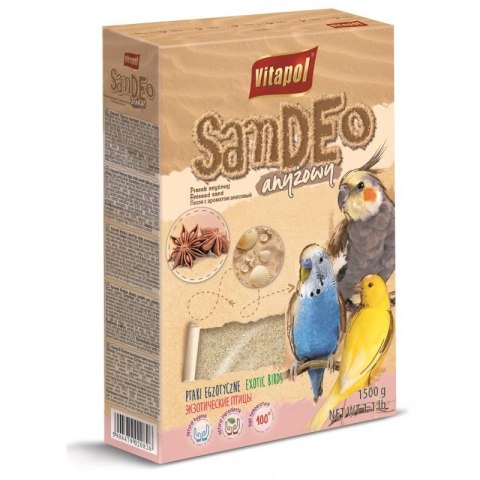 Vitapol Piasek Dla Ptaków Z Anyżem 1,5kg Vitapol Piasek Dla Ptaków Z Anyżem 1,5kg