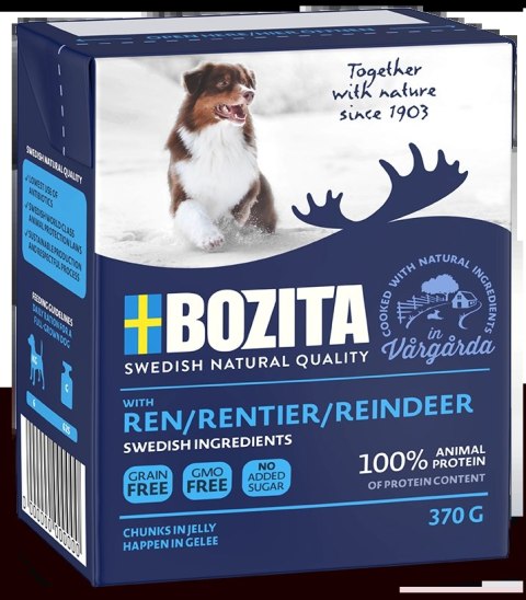 BOZITA Dog Renifer W Galarecie 370g BOZITA Dog Renifer W Galarecie 370g