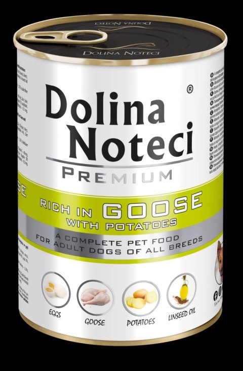 Dolina Noteci Premium Gęś Z Ziemniakami 400g Dolina Noteci Premium Gęś Z Ziemniakami 400g