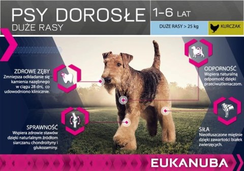 Eukanuba Adult Large Breed Chicken 15kg Eukanuba Adult Large Breed Chicken 15kg