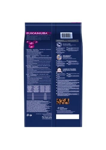 Eukanuba Adult Small&Medium Breed Rich In Lamb & Rice 12kg Eukanuba Adult Small&Medium Breed Rich In Lamb & Rice 12kg