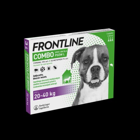FRONTLINE Combo Spot-On Dla Psów 3x2,68ml FRONTLINE Combo Spot-On Dla Psów 3x2,68ml