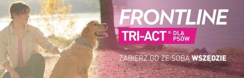 FRONTLINE Tri-Act Dla Psów 3x2ml FRONTLINE Tri-Act Dla Psów 3x2ml