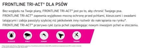 FRONTLINE Tri-Act Dla Psów 3x4ml FRONTLINE Tri-Act Dla Psów 3x4ml