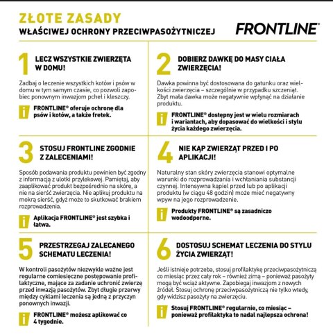 FRONTLINE Tri-Act Dla Psów 3x4ml FRONTLINE Tri-Act Dla Psów 3x4ml