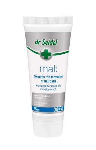 Laboratorium DermaPharm Dr Seidel Malt Pasta Dla Kota Odkłaczająca 75ml