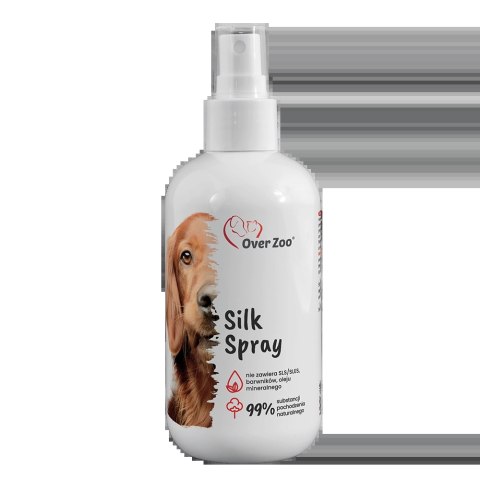 OVER ZOO Silk Spray Płyn Ułatwiający Rozczesywanie Sierści Dla Psa 250ml OVER ZOO Silk Spray Płyn Ułatwiający Rozczesywanie Sierści Dla Psa 250ml