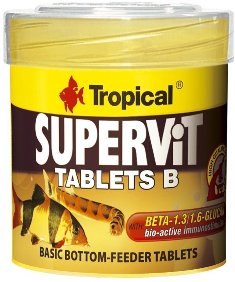 Tropical SuperVit 200szt Tablets B 50ml Tropical SuperVit 200szt Tablets B 50ml
