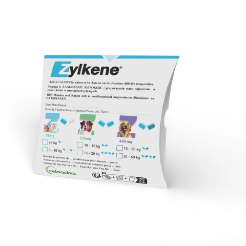 Vetoquinol Zylkene 75mg 10tab Vetoquinol Zylkene 75mg 10tab