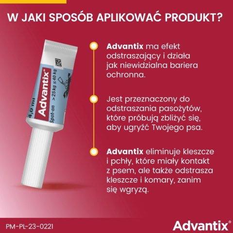 Bayer Advantix Krople Na Kleszcze I Pchły 4x4ml Bayer Advantix Krople Na Kleszcze I Pchły 4x4ml