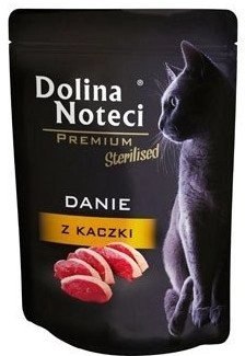 Dolina Noteci Premium Dla Kotów Sterylizowanych Danie Z Kaczki 85g Dolina Noteci Premium Dla Kotów Sterylizowanych Danie Z Kaczki 85g