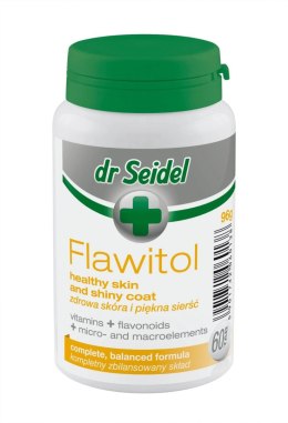 Laboratorium DermaPharm Dr Seidel Flawitol Zdrowa Skóra I Piękna Sierść 60 Tabletek