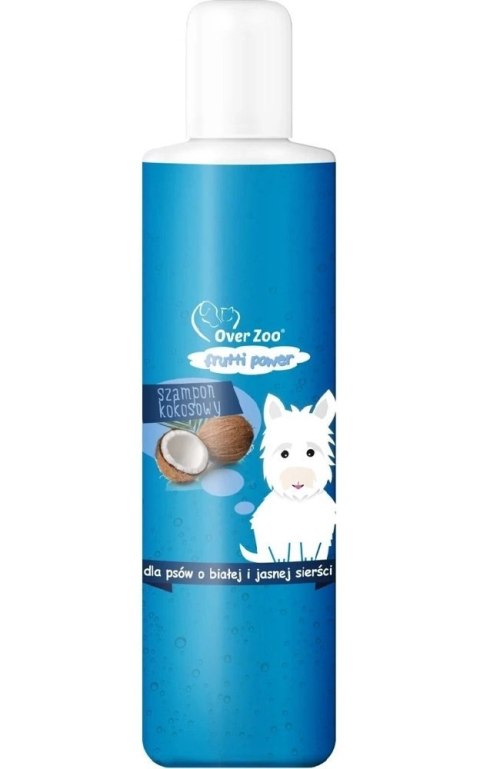 OVER ZOO Szampon Frutti Power Kokosowy Dla Psów O Białej Sierści 200ml OVER ZOO Szampon Frutti Power Kokosowy Dla Psów O Białej Sierści 200ml