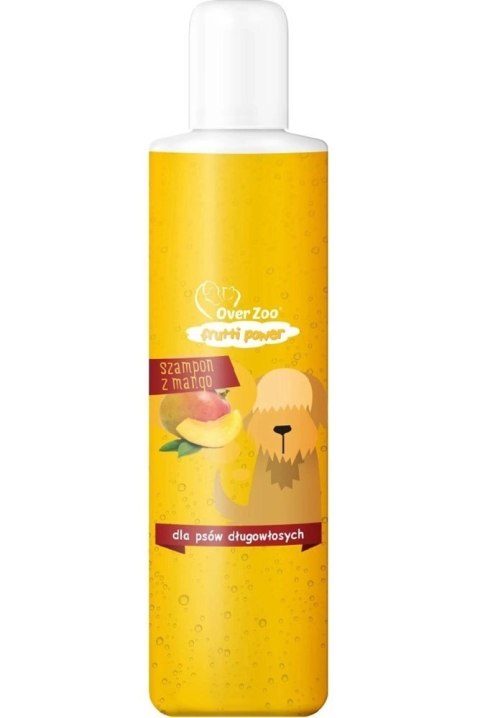 OVER ZOO Szampon Frutti Power Mango Dla Psów Długowłosych 200ml OVER ZOO Szampon Frutti Power Mango Dla Psów Długowłosych 200ml