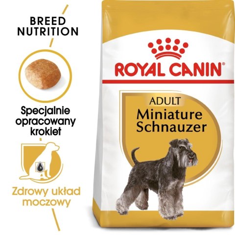 ROYAL CANIN Miniature Schnauzer Adult 7,5kg ROYAL CANIN Miniature Schnauzer Adult 7,5kg