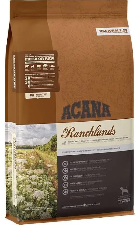 Acana Regionals Ranchlands Dog 11,4kg Acana Regionals Ranchlands Dog 11,4kg