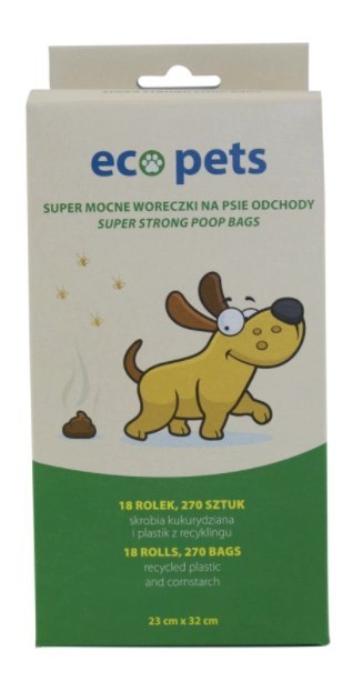BECO PETS Ekologiczne Worki Na Odchody 270szt. BECO PETS Ekologiczne Worki Na Odchody 270szt.