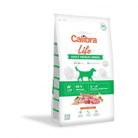 Calibra Dog Life Adult Medium Lamb 12kg Calibra Dog Life Adult Medium Lamb 12kg