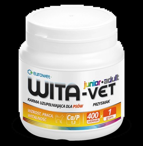 Eurowet Wita-Vet Junior +Aldut 400tab Eurowet Wita-Vet Junior +Aldut 400tab