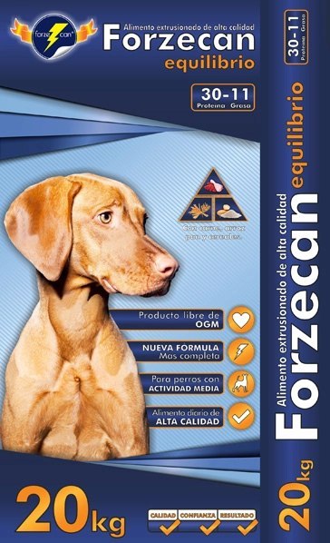 Forzecan Equilibrio 45% MIĘSA bez GMO 20kg Forzecan Equilibrio 45% MIĘSA bez GMO 20kg