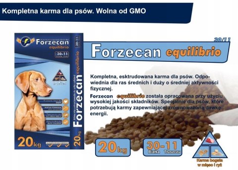 Forzecan Equilibrio 45% MIĘSA bez GMO 20kg Forzecan Equilibrio 45% MIĘSA bez GMO 20kg