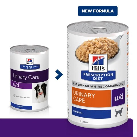 Hill's PD Prescription Diet Canine Urinary Care u/d 370g Hill's PD Prescription Diet Canine Urinary Care u/d 370g