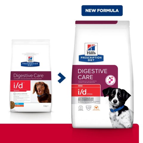 Hill's PD Prescription Diet Canine i/d Stress Mini 3kg Hill's PD Prescription Diet Canine i/d Stress Mini 3kg