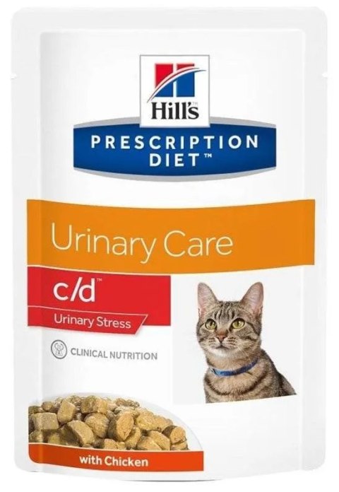 Hill's PD Prescription Diet Feline c/d Urinary Stress 85g Hill's PD Prescription Diet Feline c/d Urinary Stress 85g